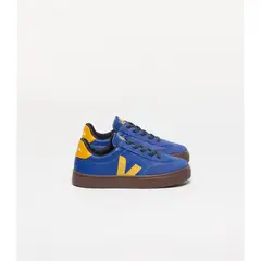 VEJA - Tenis Small Volley O.T. ATLAN OURO BARK Azul Unisex