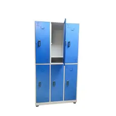 GENERICO - LOCKER METALICO DE 6 PUERTAS