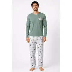 EMPIJAMADAS - PIJAMA HOMBRE MANGA LARGA