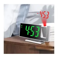 AMERICAN GENERICS - Reloj Despertador Digital Con Proyección 180°