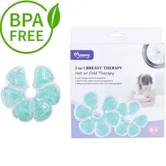 GENERICO - Almohadillas Gel Para Senos De Terapia Frío Calor Momeasy