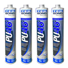 GENERICO - Sellador Poliuretano Monocomponente Pu46 Gris Tekbond 310ml X4und