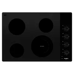 Whirlpool - Estufa 76cm 4 Puestos Electrica WCE55US0HB Negro