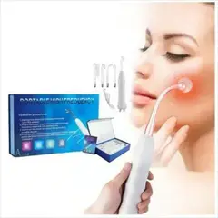WAER - MasajeadorAlta Frecuencia Portátil Facial Corporal 4 Electrodos Alta