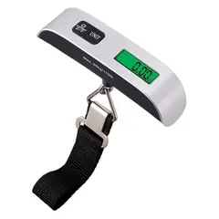 GENERICO - Báscula Balanza Pesa Equipaje Maleta Portátil 50 Kg