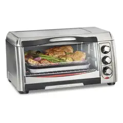 HAMILTON BEACH - Horno tostador electrico con freidora aire sure-crisp