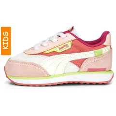 PUMA - Tenis Niña Future Rider Splash 381856-14 Rosado Casual