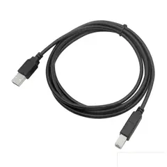 GENERICO - Cable Usb 2.0 Tipo A Macho a Tipo B Macho Longitud 3mt Negro