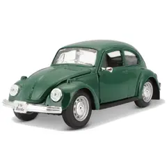 MAISTO - Carro De Colección 124 Se Volkswagen Beetle Verde