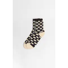 KOAJ - Media Larga, con diseño en jacquard de flores. Mujer