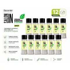 RECAMIER - Keratin Shot Vegan Caja x 12