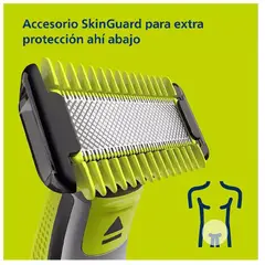 GENERICO - Afeitadora Oneblade Electrica con Peines Cuchilla Doble Cara y Bateria Duradera