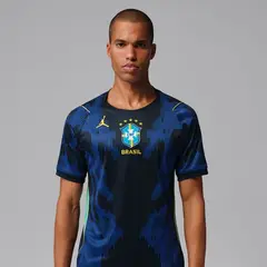NIKE - Camiseta Hombre Brasil Visitante 2026 Azul