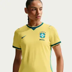 NIKE - Camiseta Mujer Brasil Local 2026 Amarillo