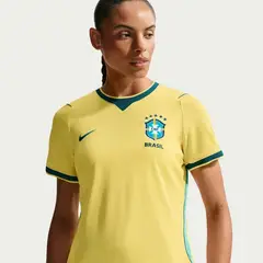NIKE - Camiseta Mujer Brasil Local 2026 Amarillo