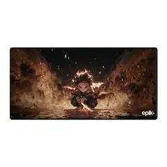 EPIK - Mouse Pad Gamer Xxl Diseños Varios 90x44cm Extra Grande Tanjiro Kamado