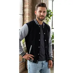 URBANISTA - CHAQUETA PARA HOMBRE TIPO BEISBOLERA