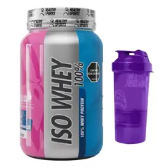 HEALTHY SPORTS - Iso Whey 100% Proteina Hidrolizada 2 lbs Red Velvet