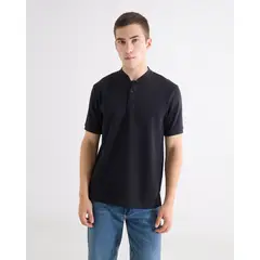 SEVEN SEVEN - Polo Regular Basica Para Hombre Blanco