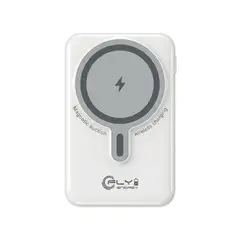 FLY - Power Bank Bateria Portatil Inalambrica 10000mah Carga Rapida Magnetico 22.5w Pd Soporte Integrado