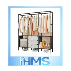 GENERICO - Closet Portátil Moderno Con Cajones Y Amplio Espacio De Almacenamiento
