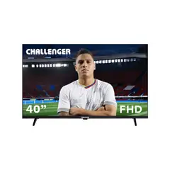 CHALLENGER - Televisor 40 101.6 cm Smart TV LED FULL HD GOOGLETV FHD40KG90BTGOOGLETV