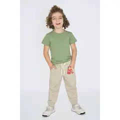 BALLESTA KIDS - Pantalón Jogger Beige para Niño