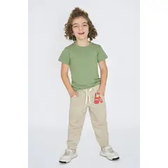 BALLESTA KIDS - Pantalón Jogger Beige para Niño