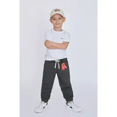 BALLESTA KIDS - Pantalón Jogger Gris para Niño