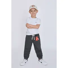 BALLESTA KIDS - Pantalón Jogger Gris para Niño
