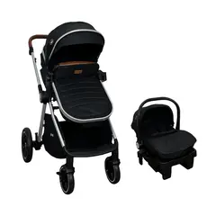 PRIORI - Coche Bebe Travel System Snow Negro