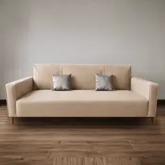 ESTILO RELAX - Sofa Cama Jazmin Beige 3 En 1 - Pet Friendly Y Antifluido
