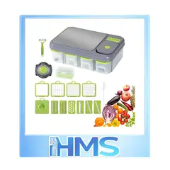 GENERICO - Cortador Manual De Vegetales 28 En 1 Cocina Profesional