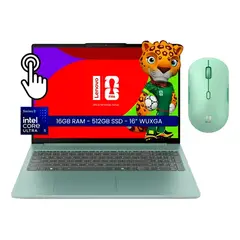 LENOVO - PORTATIL INTEL CORE UTRA 5 16GB RAM 512GB SSD TACTIL W11 + MOUSE EDICION WORLD CUP