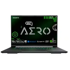 GENERICO - Portátil Gamer Gigabyte Aero 16X Ryzen AI 7 350 Ram 64GB SSD 1TB RTX 5060 8GB Pantalla 16" 2K 165Hz