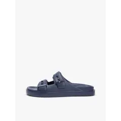 TOMMY HILFIGER - Sandalias azul ligeras con hebillas y suela dentada