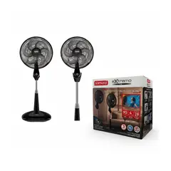 GENERICO - Ventilador Samurai Comfort Maxx 18 Pulgadas 2 En 1 Pedestal Pared