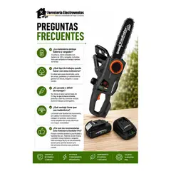 GLADIATOR - Motosierra Inalámbrica Gladiador Pro 18v 3.0ah Modelo 81018 Gris 18v
