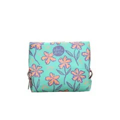 ESTUDIO MINTO - Cosmetiquera Trimidi Flore Mint Salmon