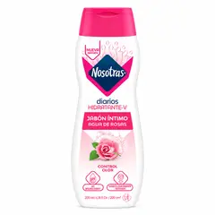 NOSOTRAS - Jabón, limpiador Intimo Agua de Rosas