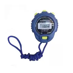 KADIO - Cronómetro Profesional Digital Kd-6128 Reloj Alarma - Azul