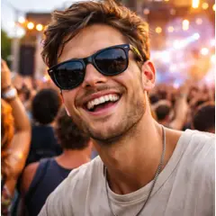 INFANTILES CAJUROMIX - Gafas Modernas Para Eventos, Fiestas Y Mas Negro