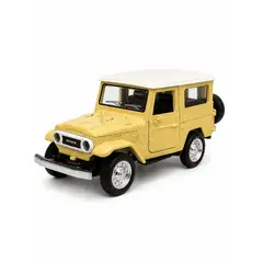 MAISTO - Carro Escala Coleccionable Toyota Land Cruiser Fj40 Amarillo