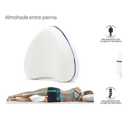 GENERICO - Almohada Ortopédica Cojín Entre Pierna Rodilla Dormir