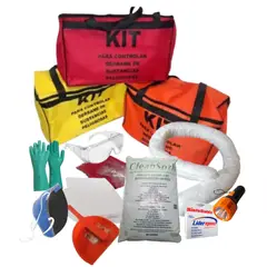 GENERICO - Kit Control Derrames Básico 2.5 Galones Carro, Camioneta Sst