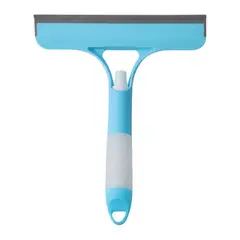 TRIPLE CLEAN - Limpiador de ventanas de mano con spray azul