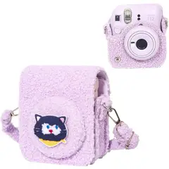 GENERICO - Estuche Instax Mini 12 Purle Kitten