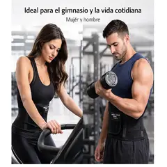 CHINA GLAZE - Faja Reductora Moldeadora Reloj De Arena Doble Ajuste Gym Alta FK17-SM016
