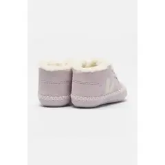 VEJA - Tenis Baby Fured Suede Parme Pierre Morado Mujer