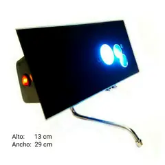 GENERICO - Filtro Purificador de Agua Ozono Negro Led